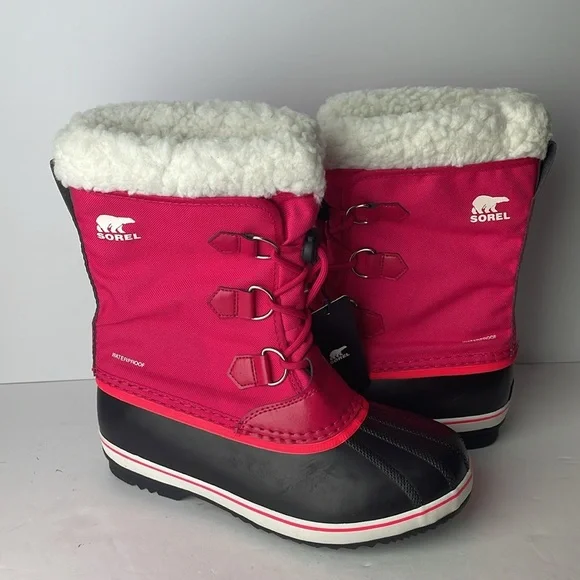 NEW Sorel Yoot PAC Nylon Youth Waterproof Boots - Picture 1 of 8